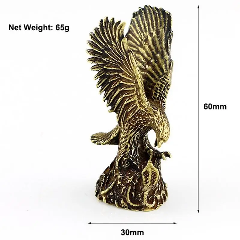 Brass Eagle Figurine - Image 6