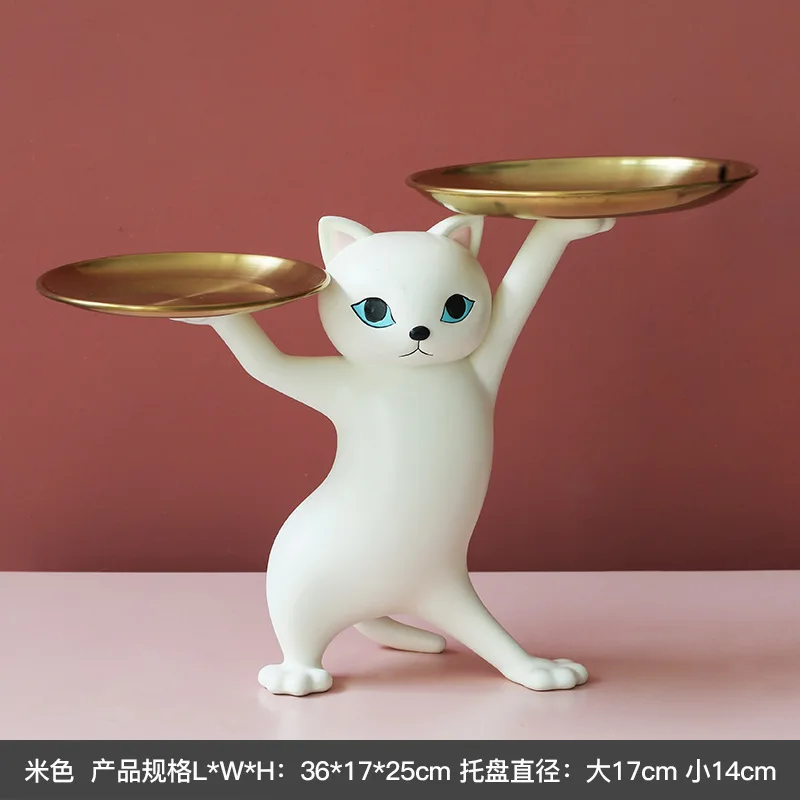 Cat Tray Sculpture - Image 7
