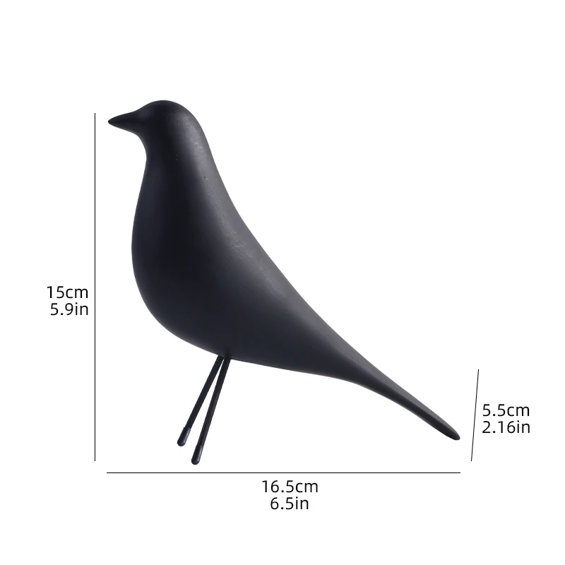 Minimalist Bird Sculpture - Image 6
