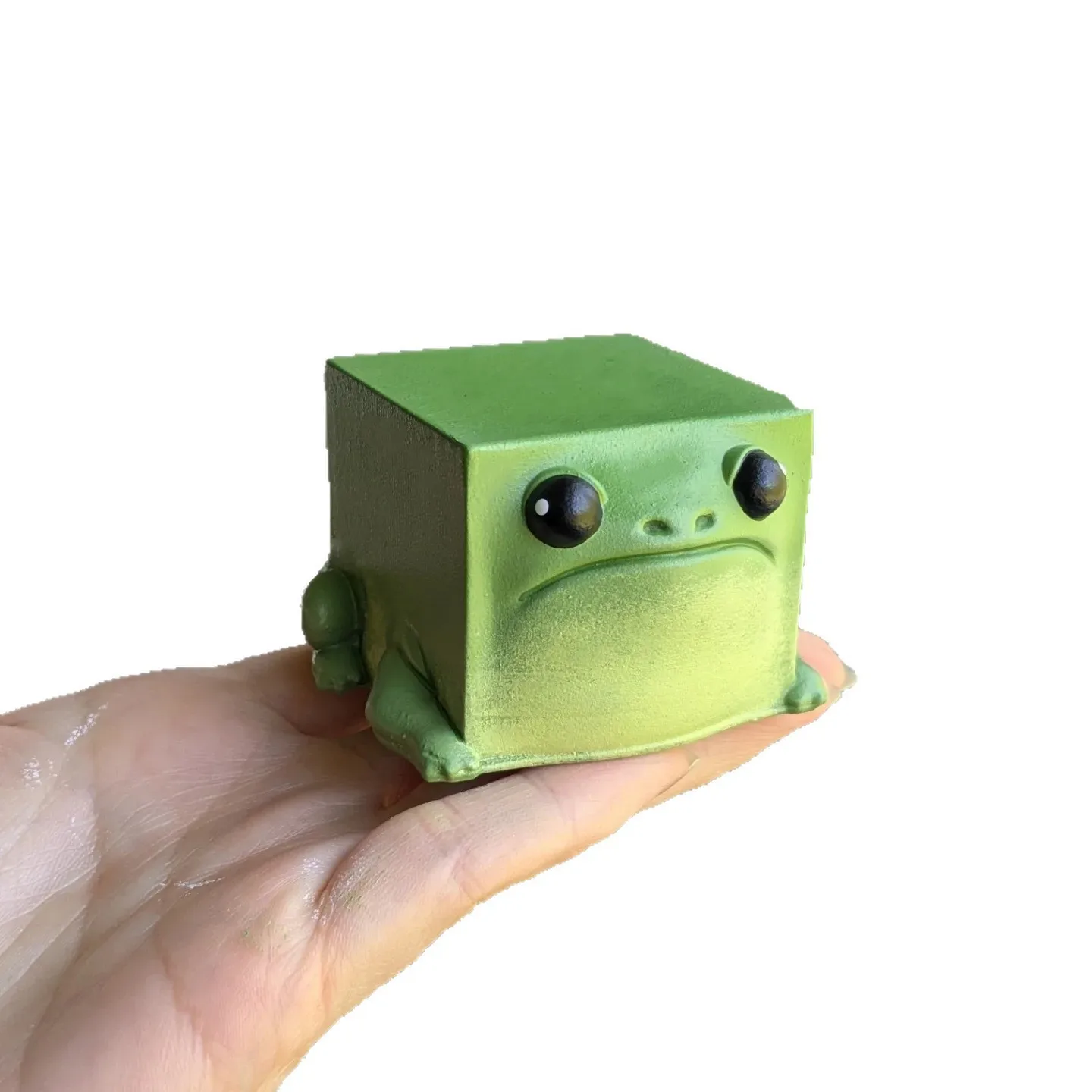Square Frog Statue - Image 5
