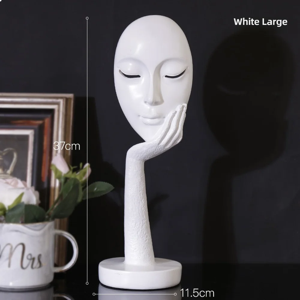Female Face Sculpture - Image 7