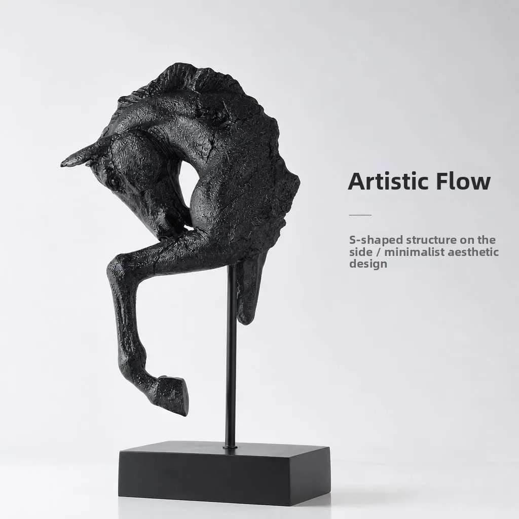 Abstract Horse Sculpture - Image 3