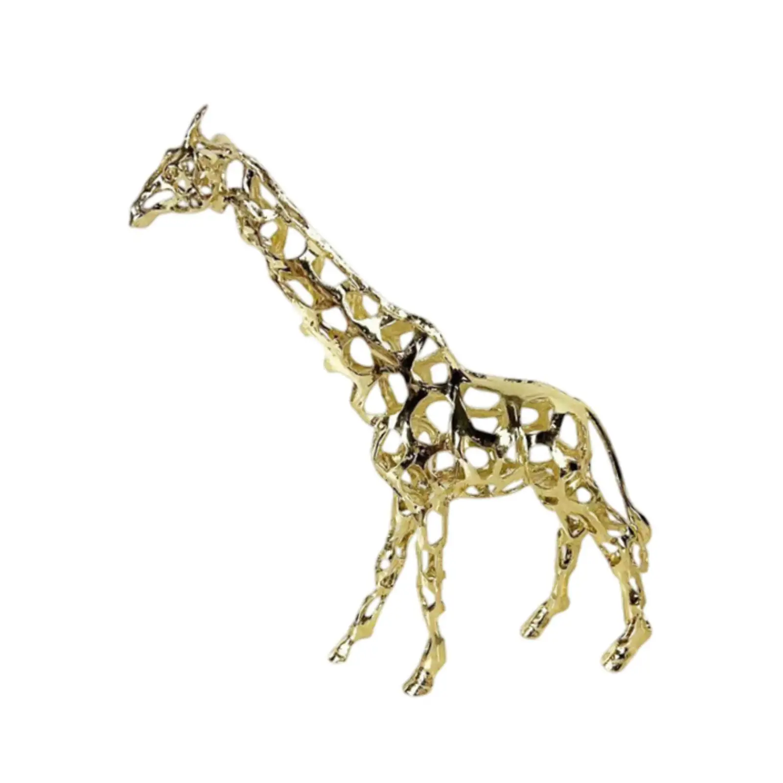 Metal Giraffe Statue