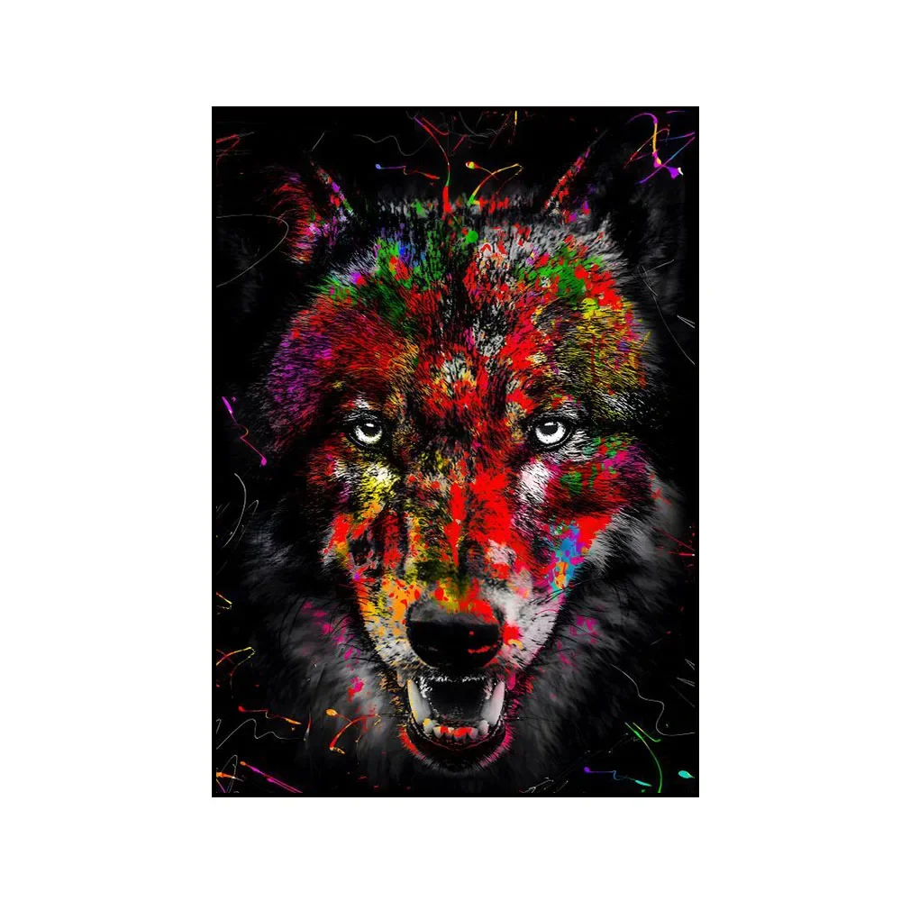 Graffiti Animal Canvas - Image 14