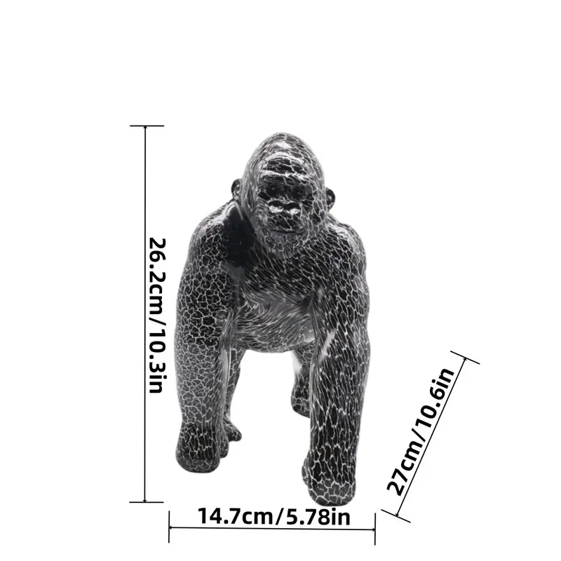 Graffiti Gorilla Statue - Image 13