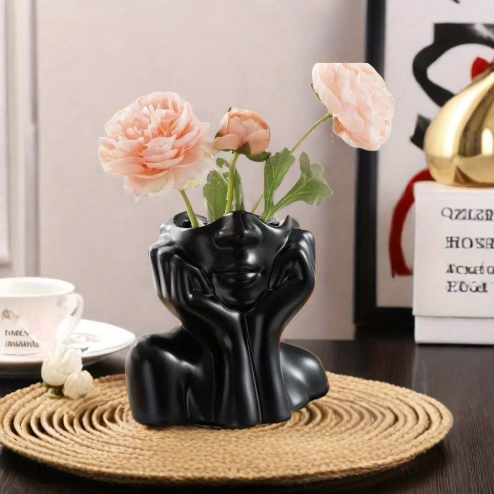 Abstract Face Vase - Image 5