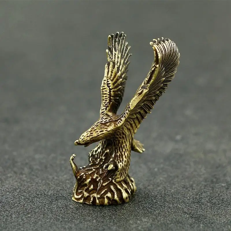 Brass Eagle Figurine - Image 2
