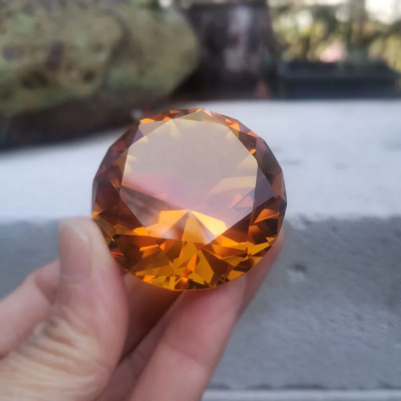 Crystal Diamond Paperweight - Image 4
