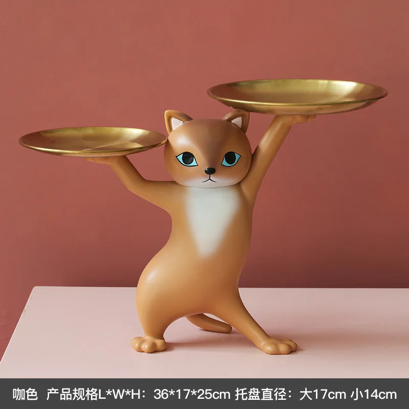 Cat Tray Sculpture - Image 5