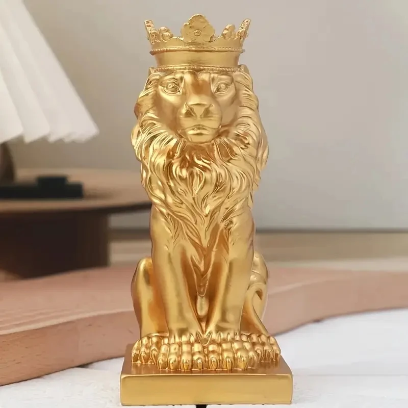 Handmade Crown Lion - Image 5