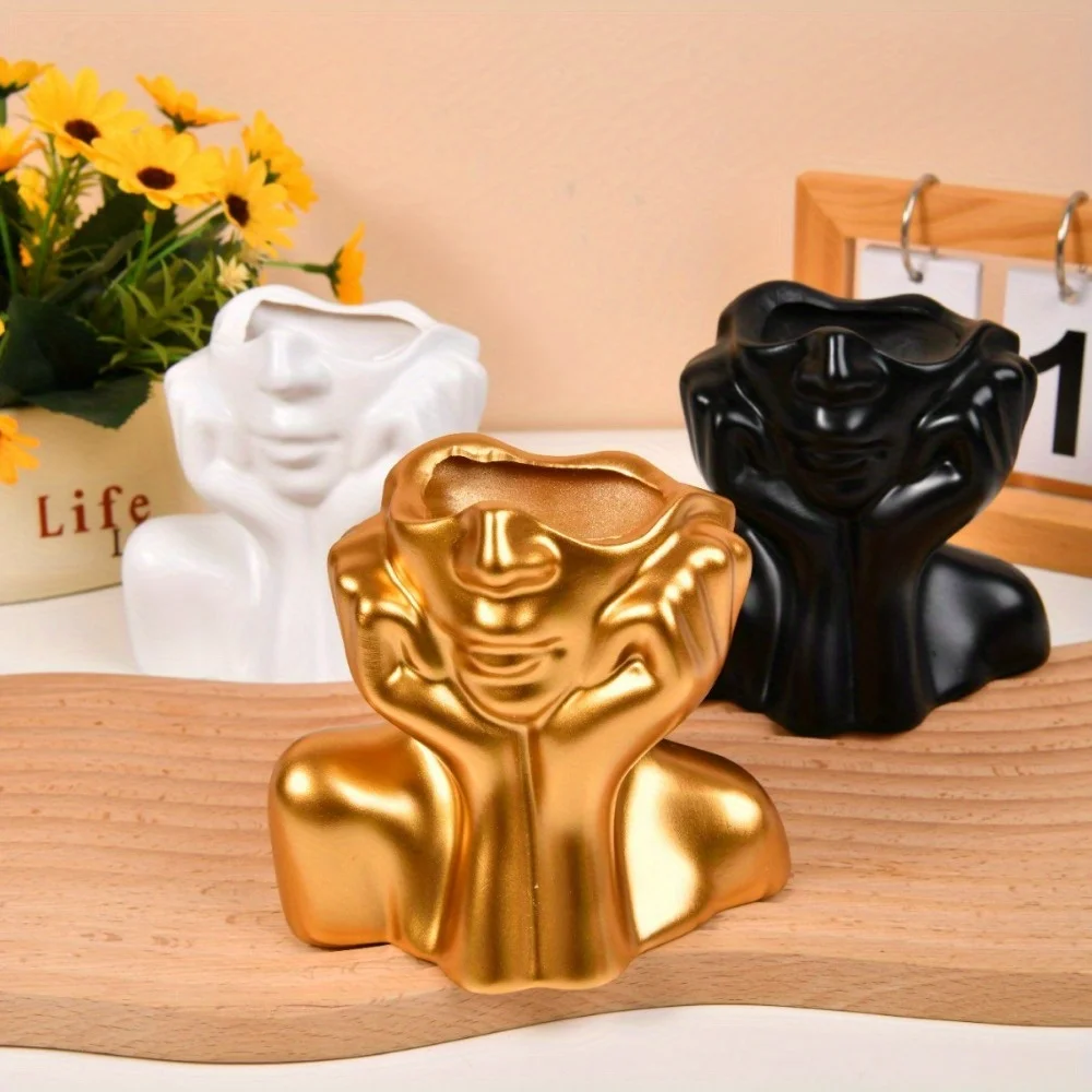 Abstract Face Vase - Image 2
