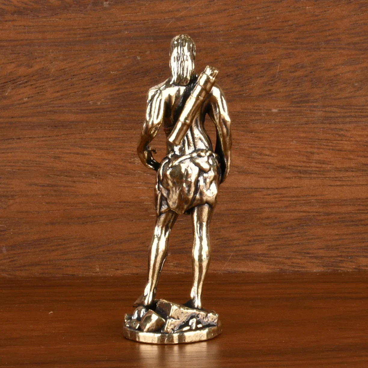 Brass Caveman Figurine - Image 3