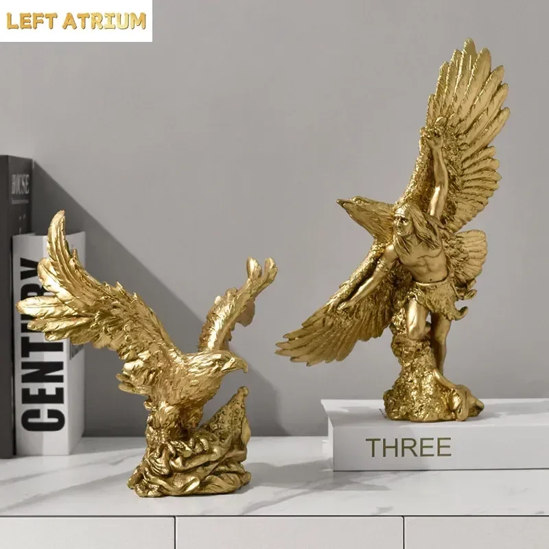 Golden Eagle Ornament - Image 2
