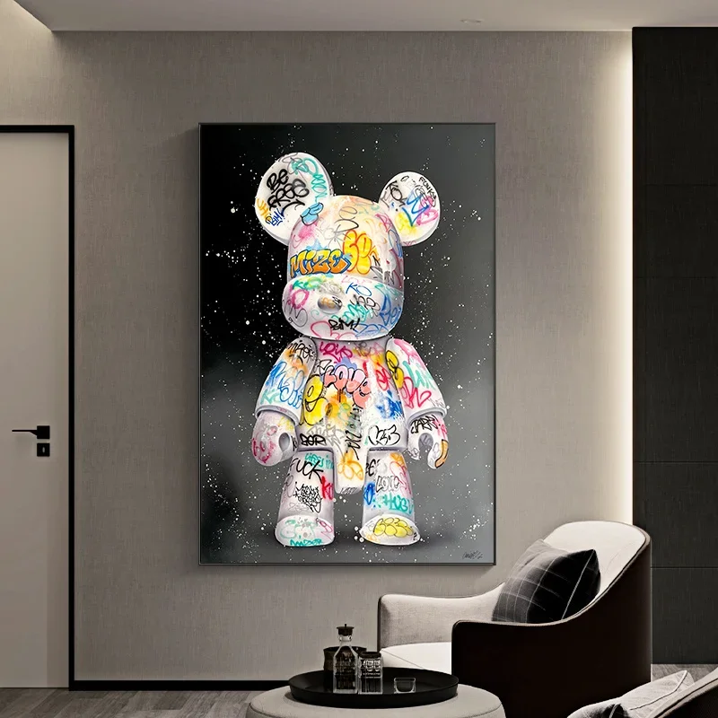 Kawaii Bear Canvas