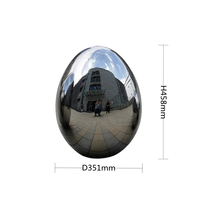 Mirror Egg Sculpture - Image 12