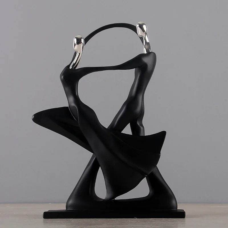 Dancing Couple Statue - Image 3
