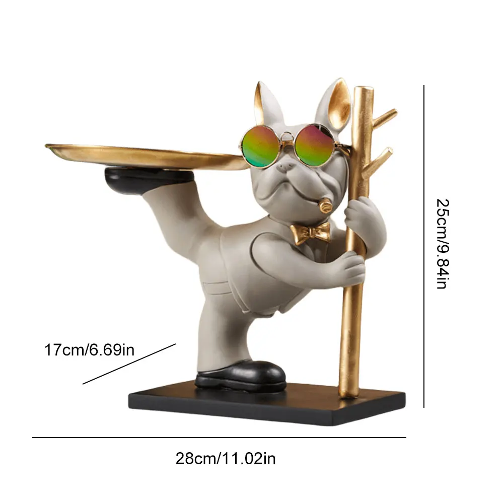 Bulldog Tray Statue - Image 18