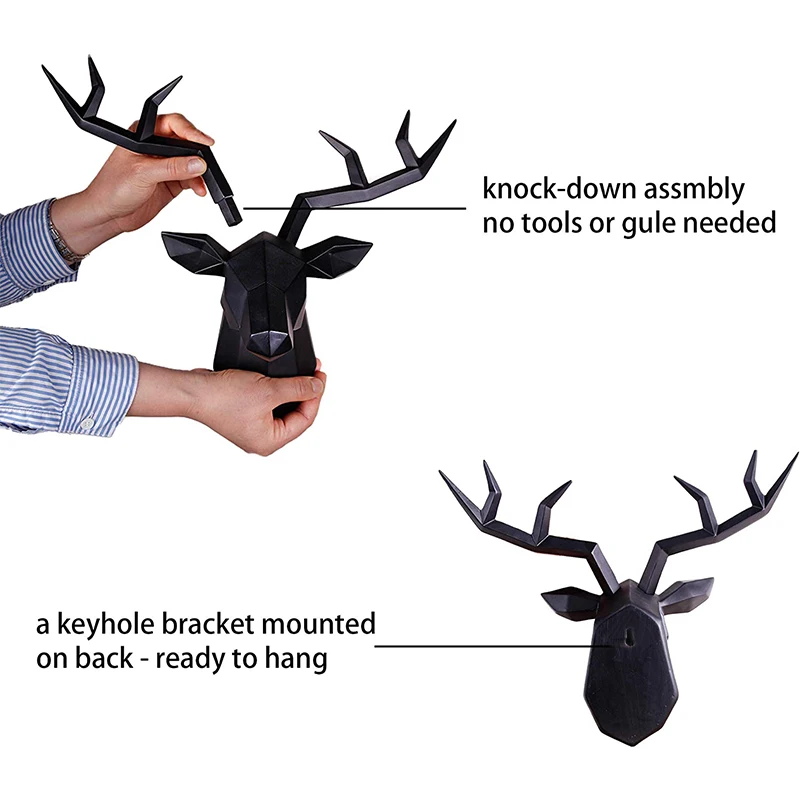 Deer Head Sculpture - Image 2