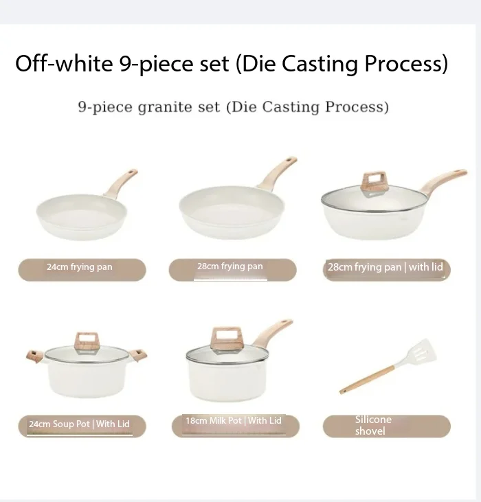White Granite Cookware - Image 7