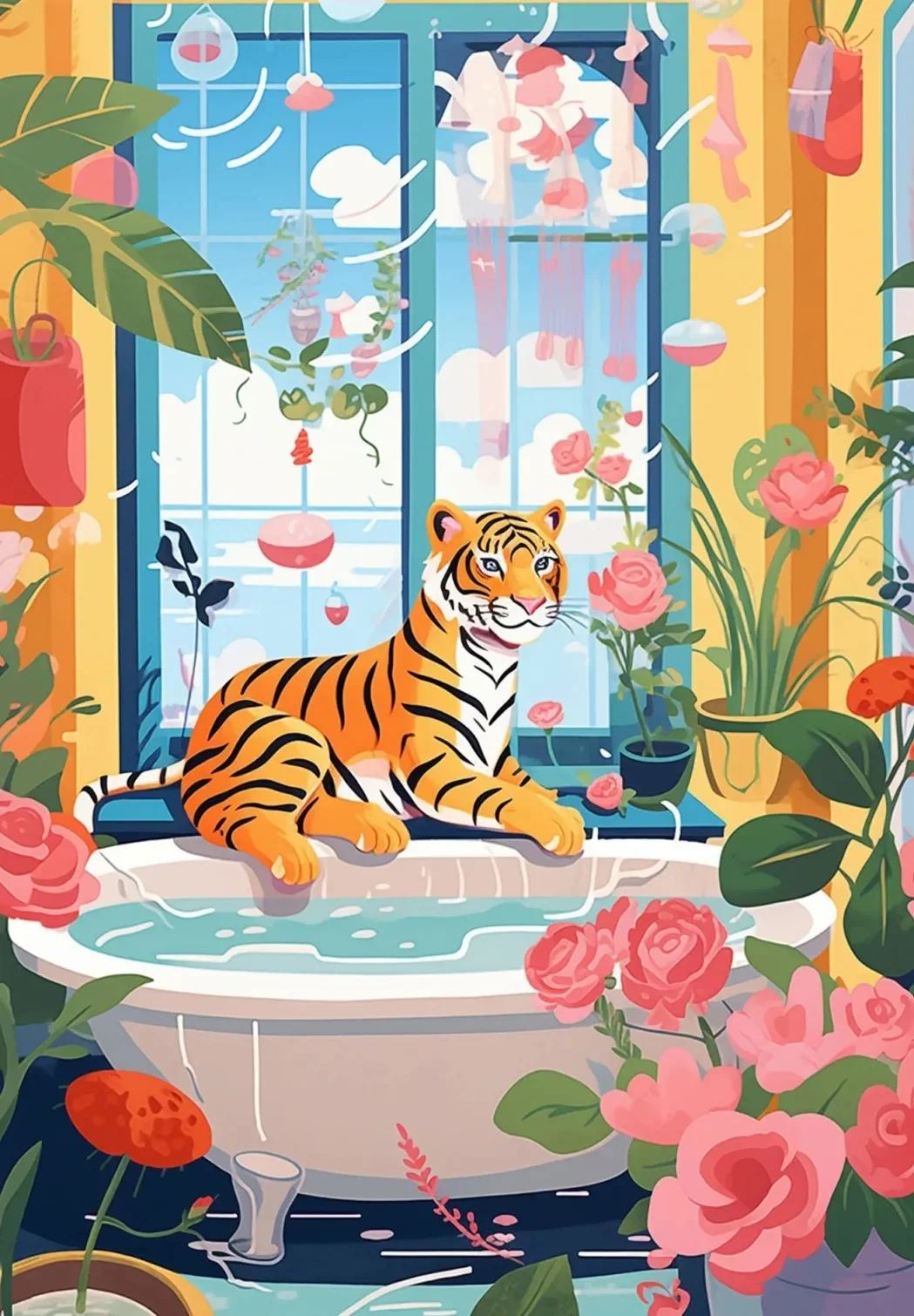 Funny Bathroom Canvas - Image 8