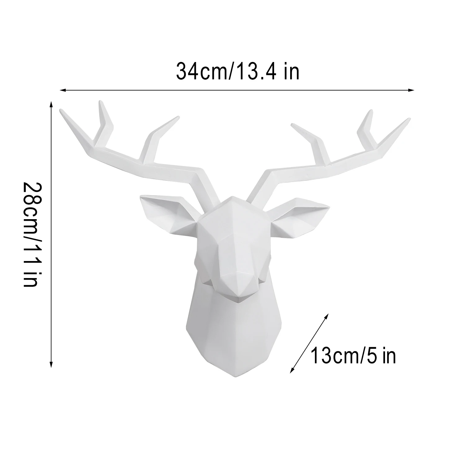 Deer Head Sculpture - Image 3