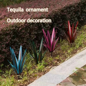 Metal Agave Sculpture