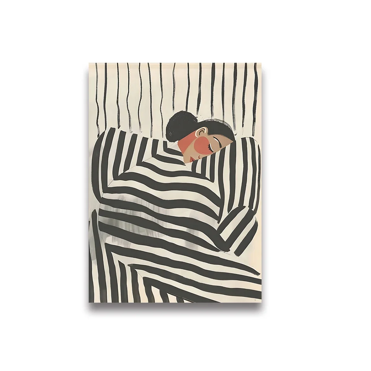 Coffee Woman Canvas - Image 15