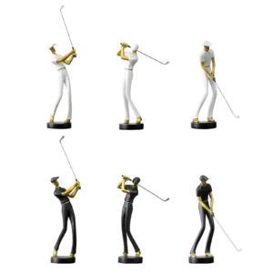 Golfer Statue
