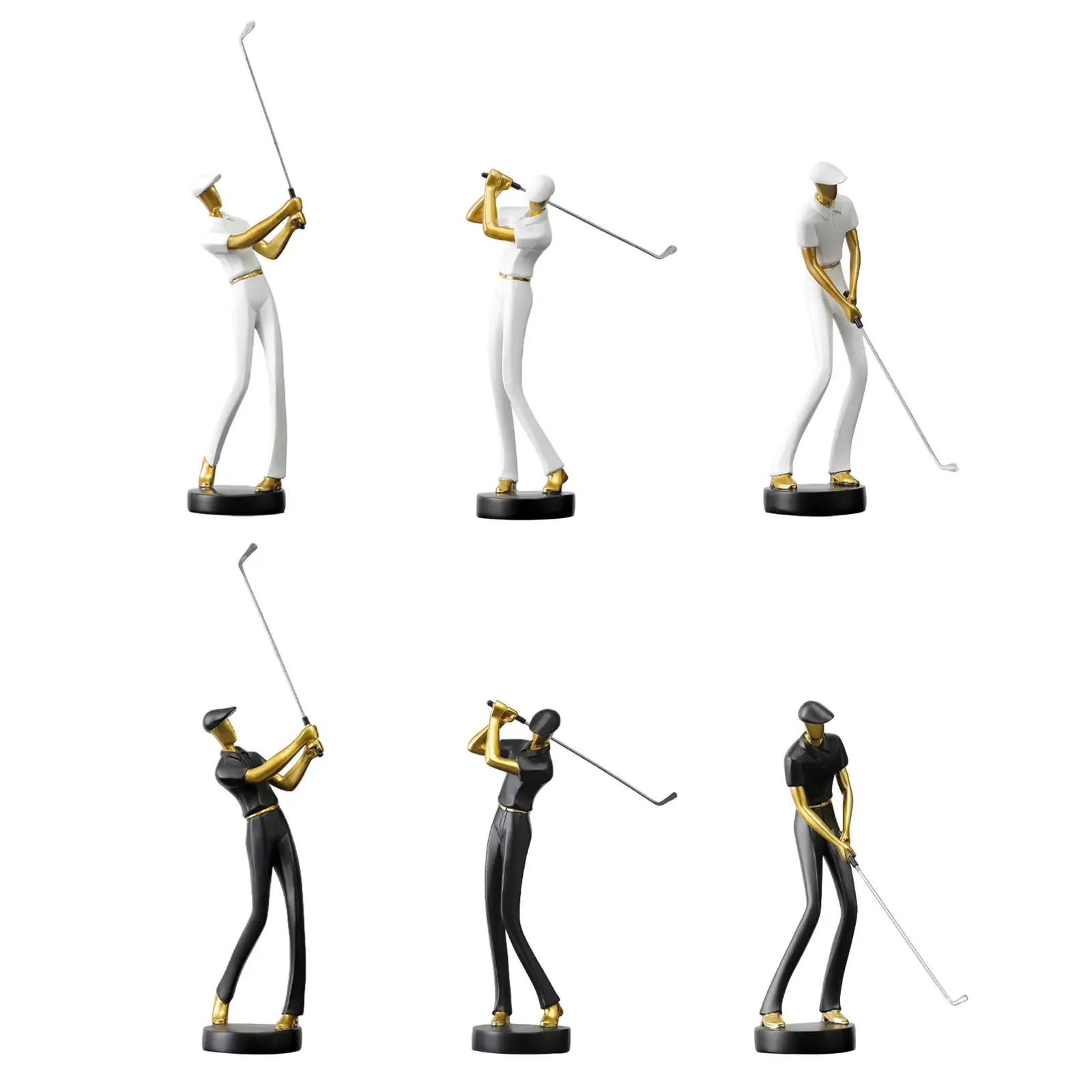 Golfer Statue