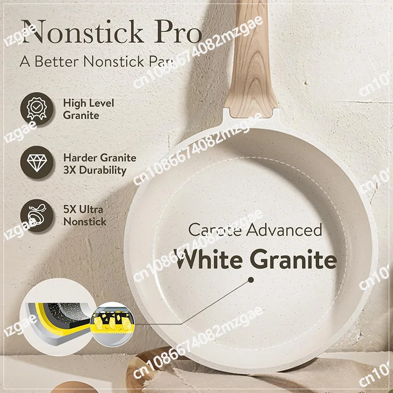 White Granite Cookware - Image 2