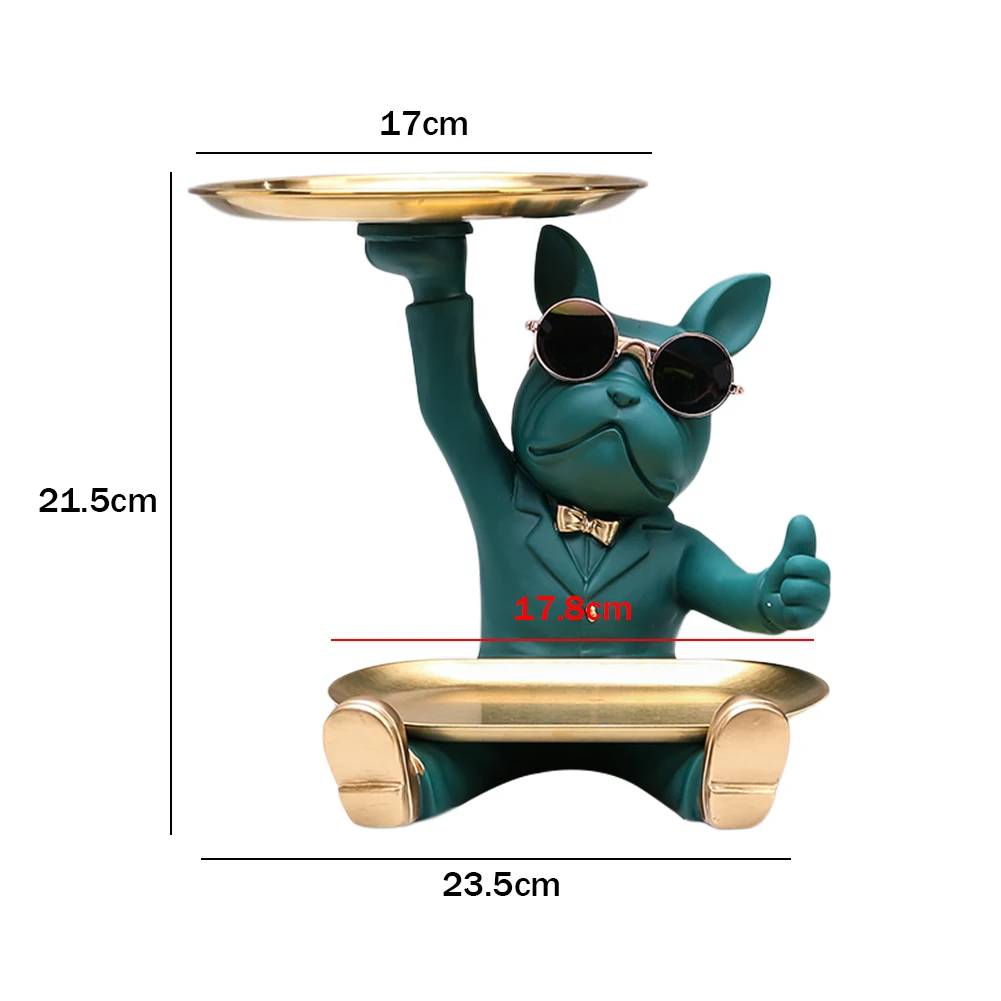 Bulldog Tray Statue - Image 20