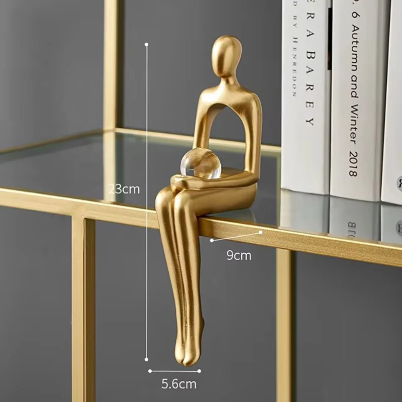 Golden Figure Ornament - Image 8
