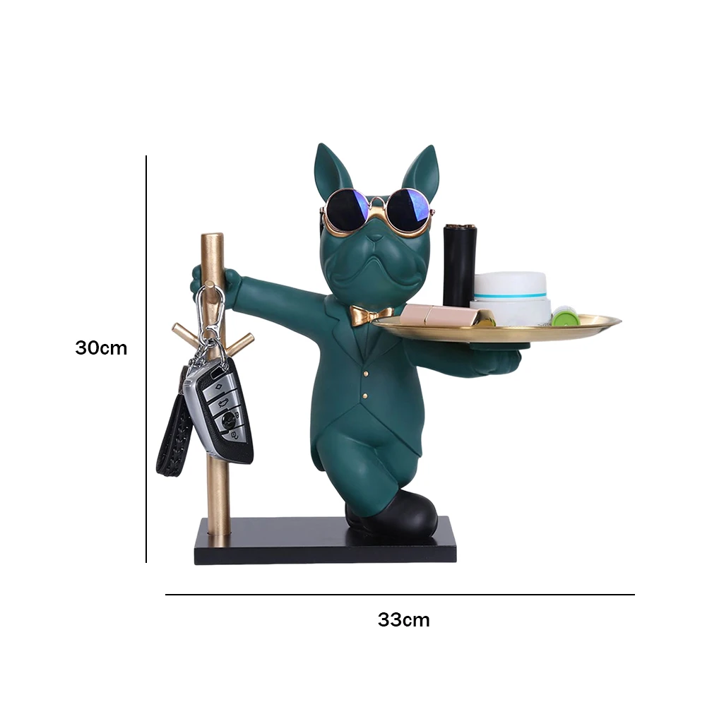 Bulldog Tray Statue - Image 11